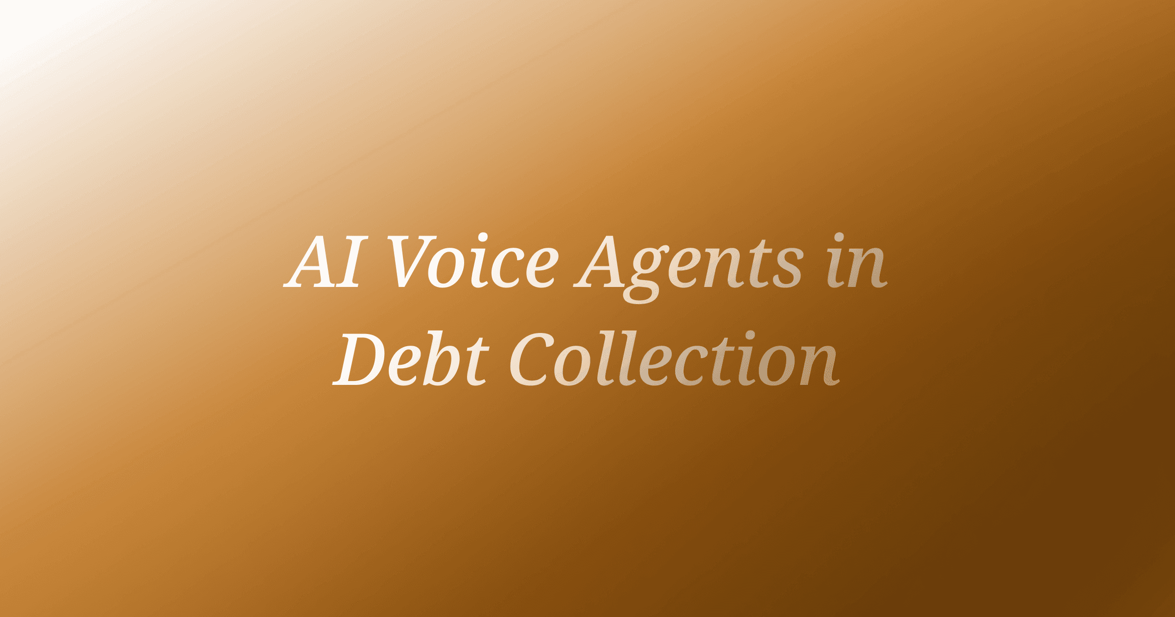 Why Debt Collection Calls Aren't Working And What Changes When AI Takes Over